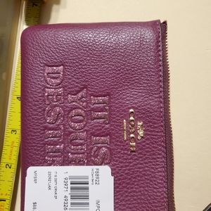 Coach wristlet. Star wars themed